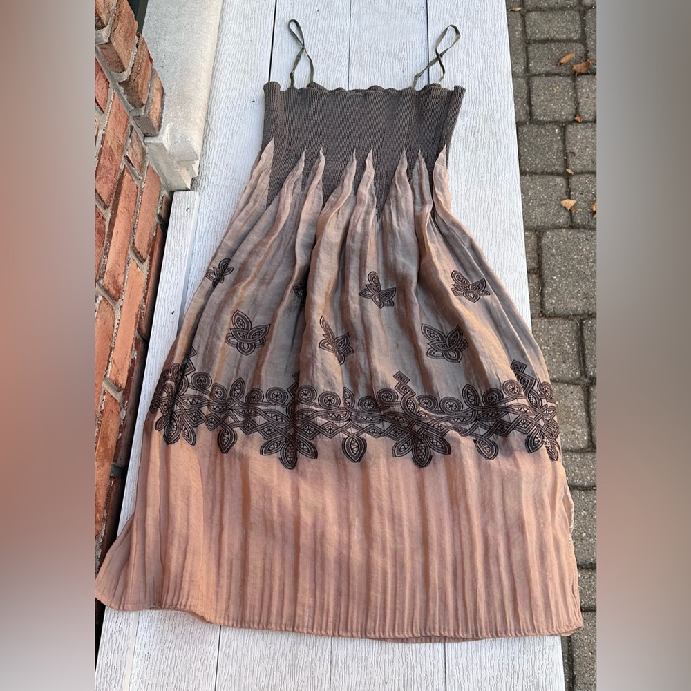 Lapis Peach Ombre Dress by Heidi Klum (Jordache)